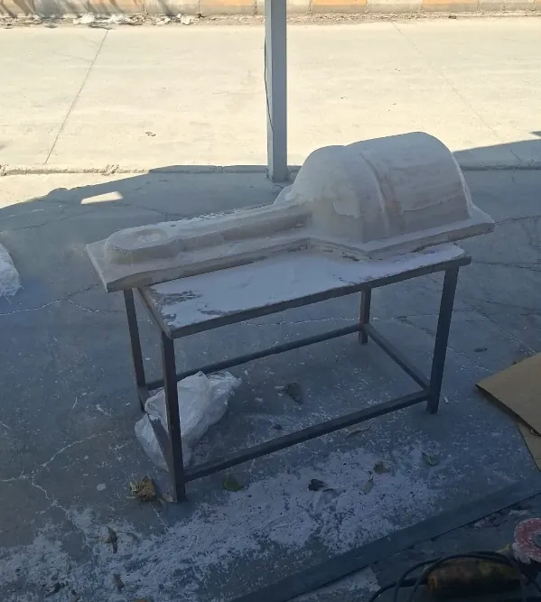 Mold pattern — surface preparation stage